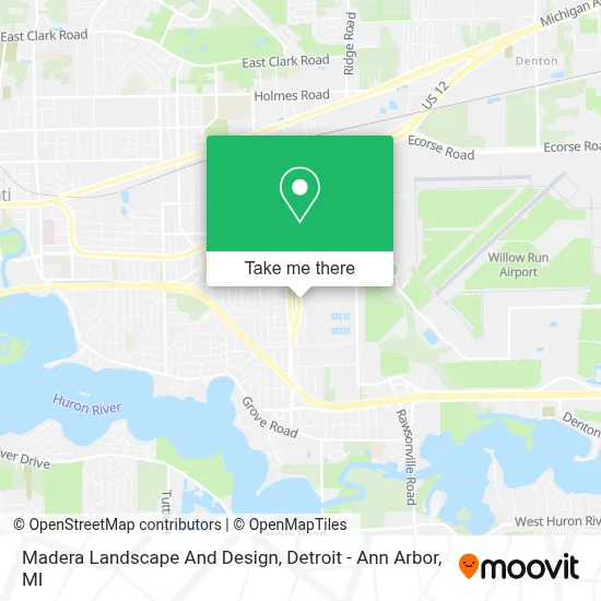 Madera Landscape And Design map