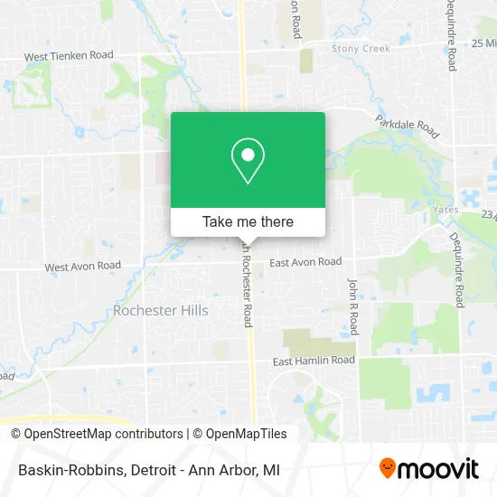 Baskin-Robbins map