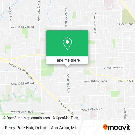 Remy Pure Hair map