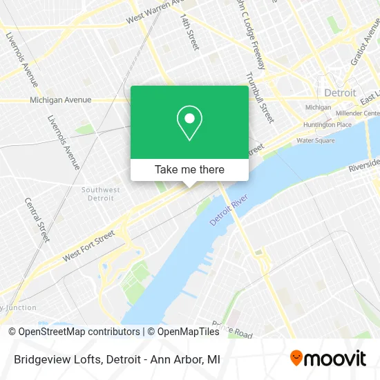 Bridgeview Lofts map