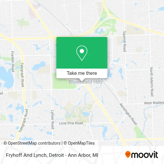 Fryhoff And Lynch map