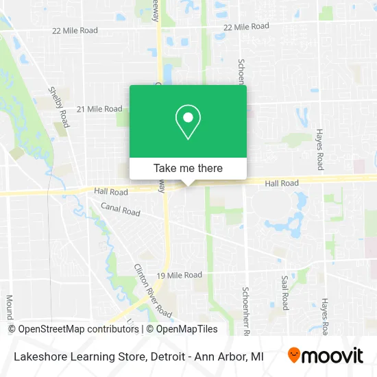 Lakeshore Learning Store map