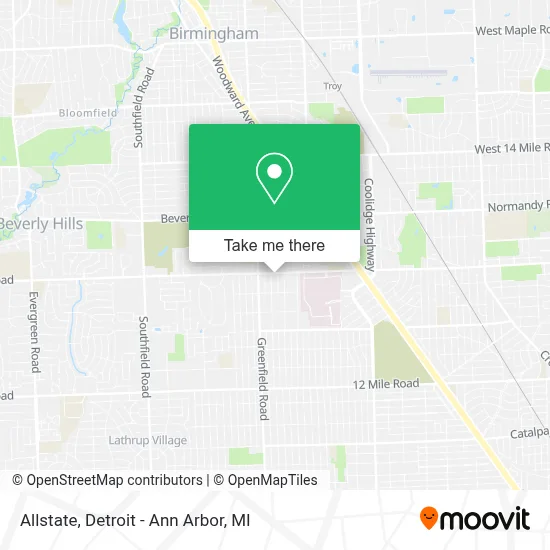 Allstate map