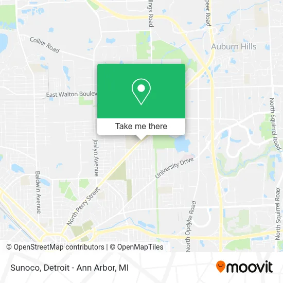 Sunoco map