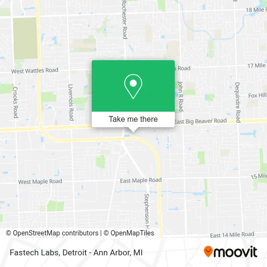Fastech Labs map