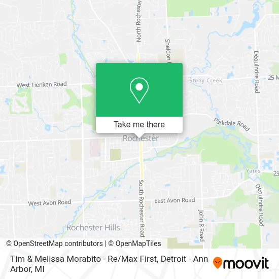 Tim & Melissa Morabito - Re / Max First map