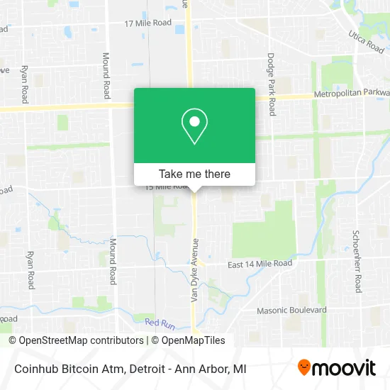 Coinhub Bitcoin Atm map