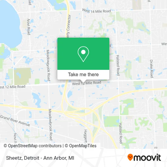 Sheetz map