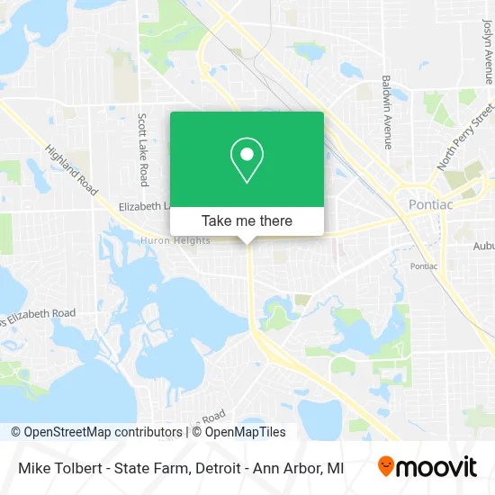 Mike Tolbert - State Farm map