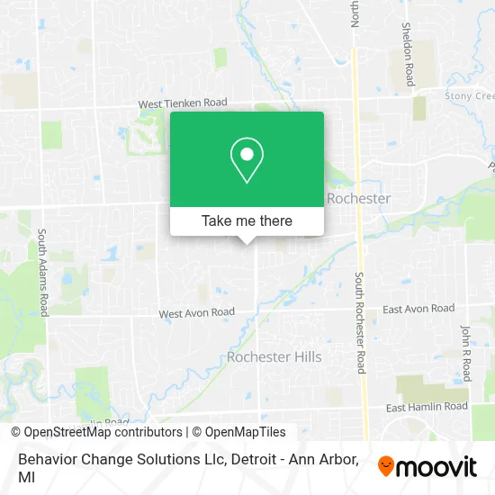 Behavior Change Solutions Llc map