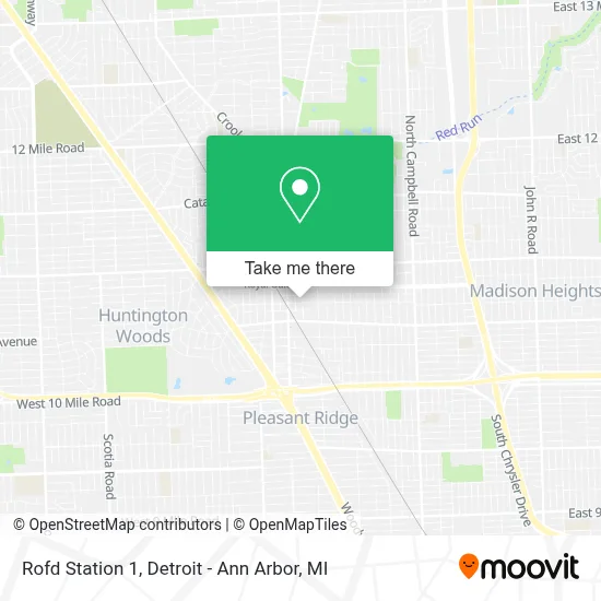 Rofd Station 1 map