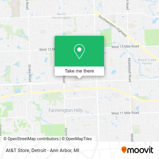 At&T Store map