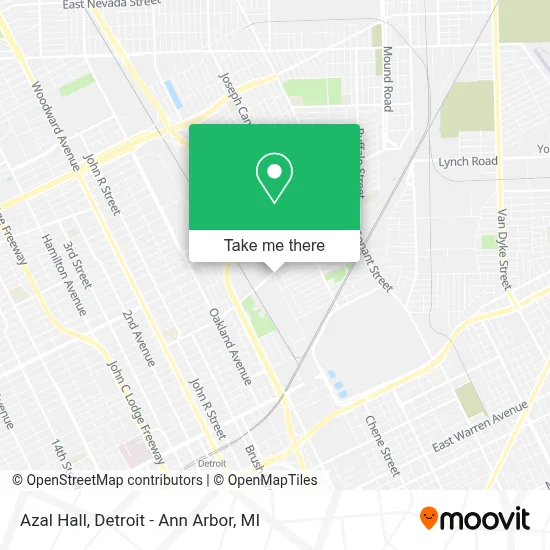 Azal Hall map