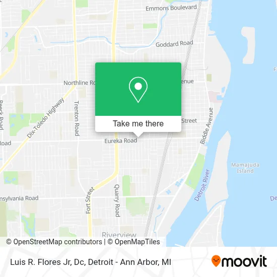 Luis R. Flores Jr, Dc map