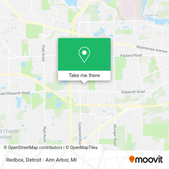 Redbox map