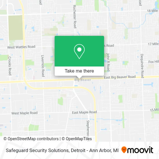 Safeguard Security Solutions map