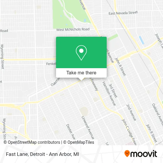 Fast Lane map