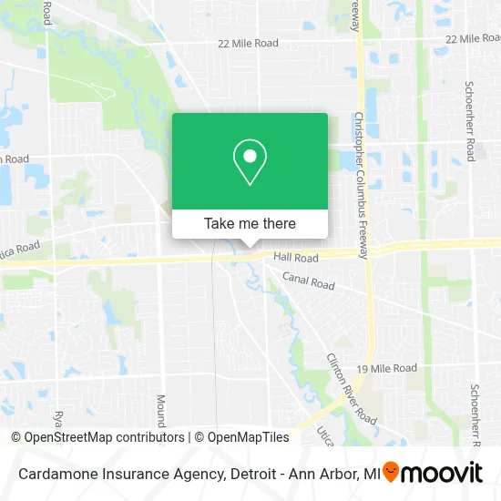 Cardamone Insurance Agency map