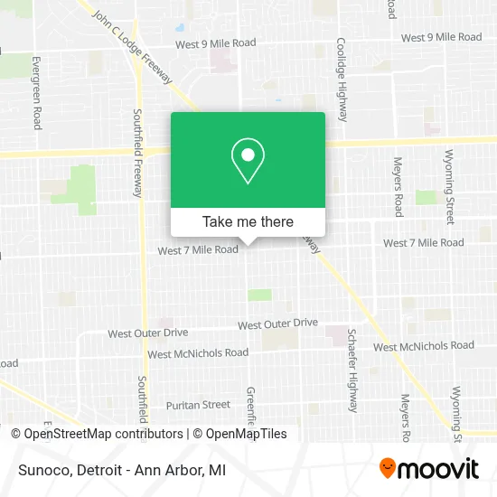 Sunoco map