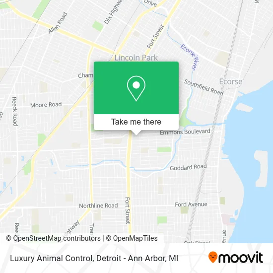 Luxury Animal Control map