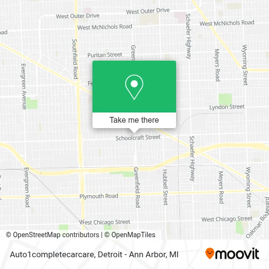 Auto1completecarcare map