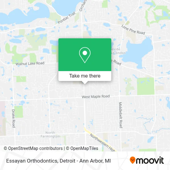 Essayan Orthodontics map