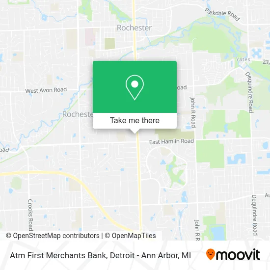 Atm First Merchants Bank map