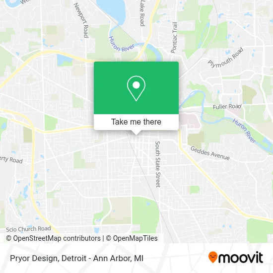 Pryor Design map