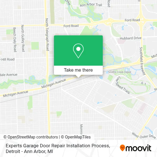 Experts Garage Door Repair Installation Process map