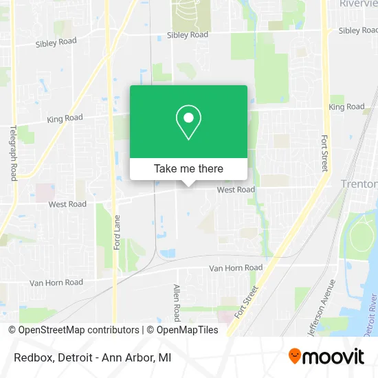 Redbox map