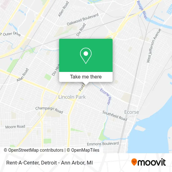 Rent-A-Center map