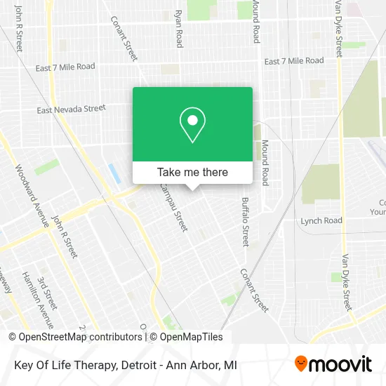Key Of Life Therapy map