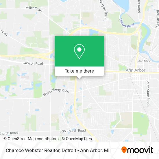 Charece Webster Realtor map