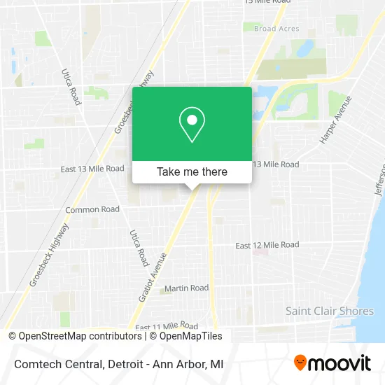 Comtech Central map