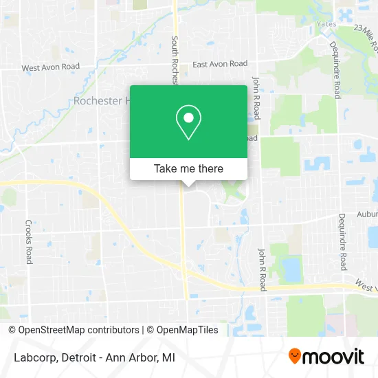 Labcorp map