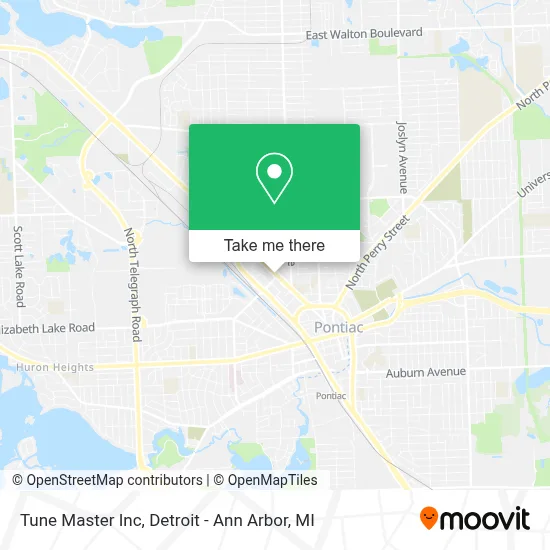 Tune Master Inc map