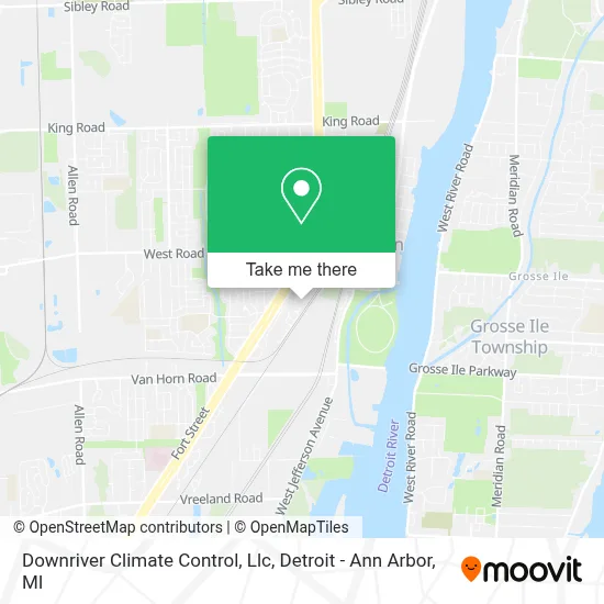 Downriver Climate Control, Llc map