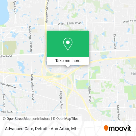 Advanced Care map