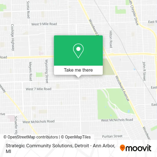 Strategic Community Solutions map