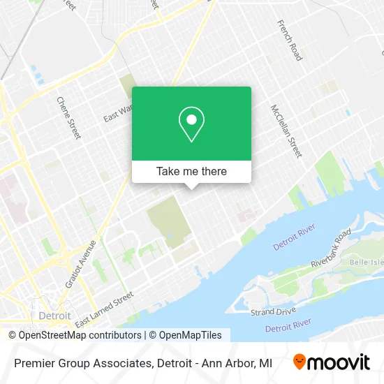 Premier Group Associates map