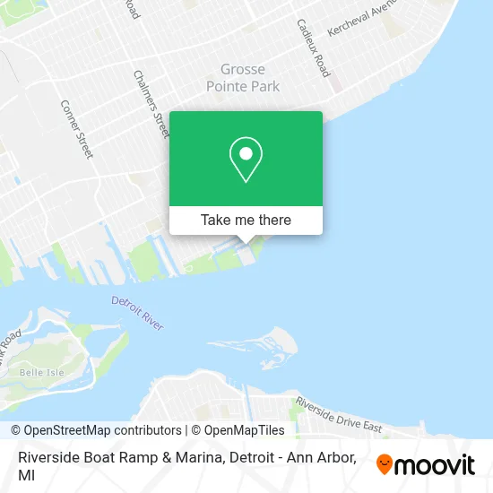 Riverside Boat Ramp & Marina map