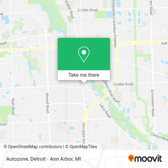Autozone map