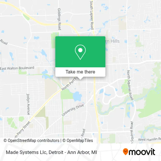 Made Systems Llc map