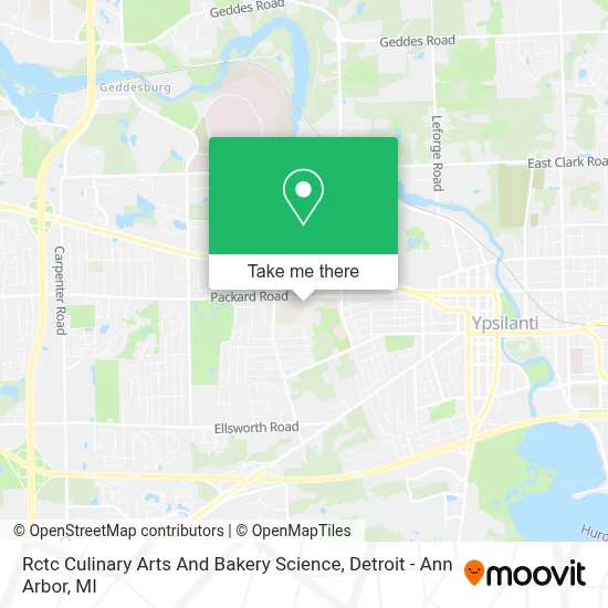 Rctc Culinary Arts And Bakery Science map