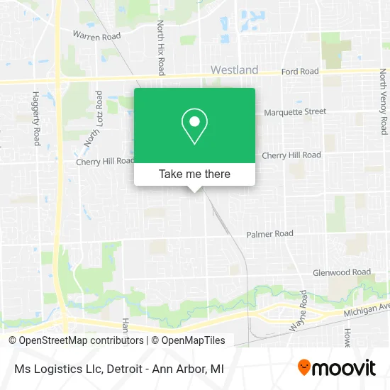Ms Logistics Llc map