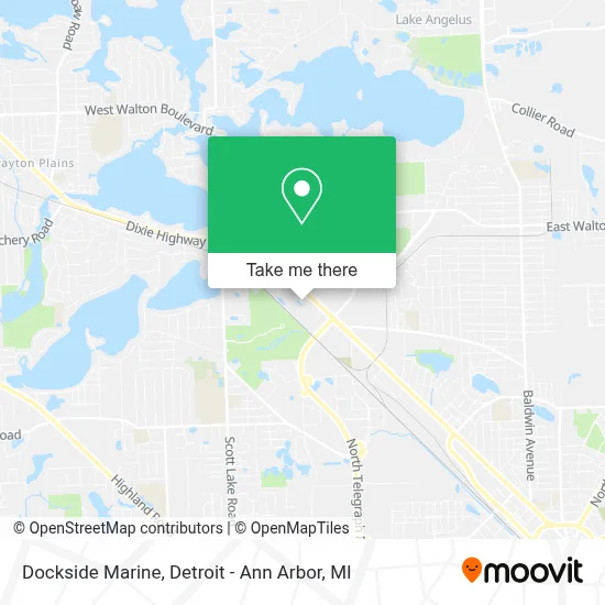 Dockside Marine map
