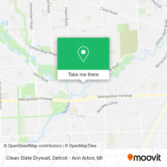 Clean Slate Drywall map
