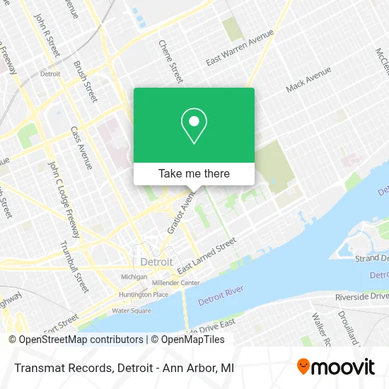 Transmat Records map