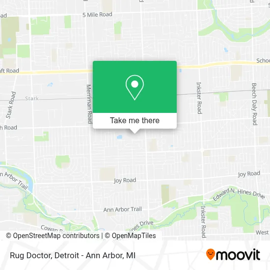 Rug Doctor map