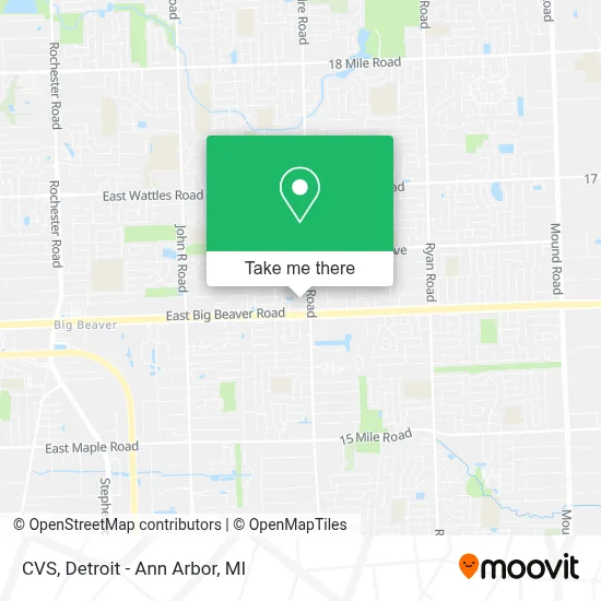 Cvs map